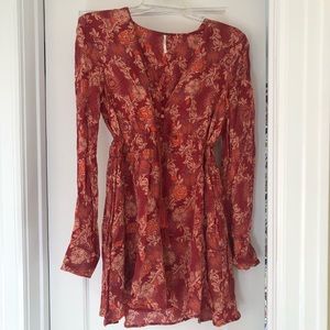 Floral Free People Dress - **like new condition**